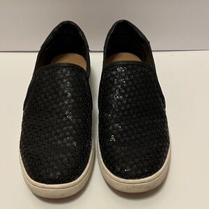 UGG Black Sequin Loafers
